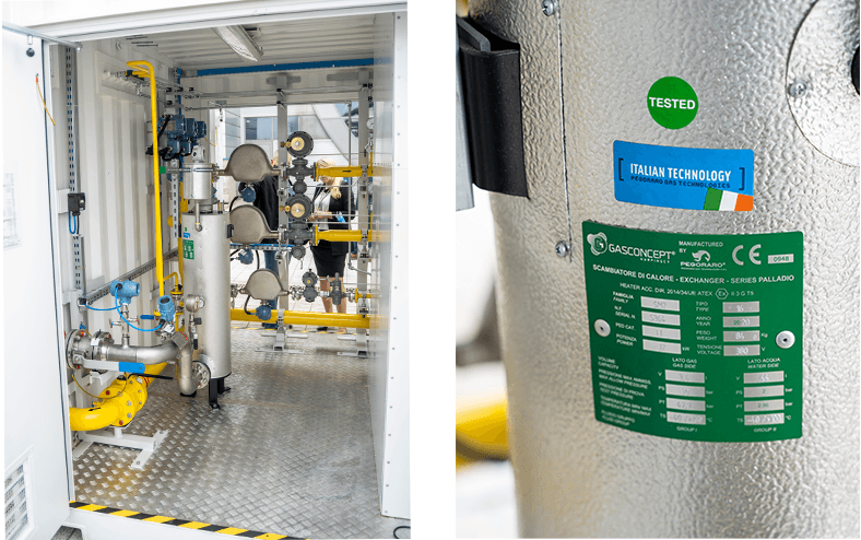 stacja redukcyjno - pomiarowa